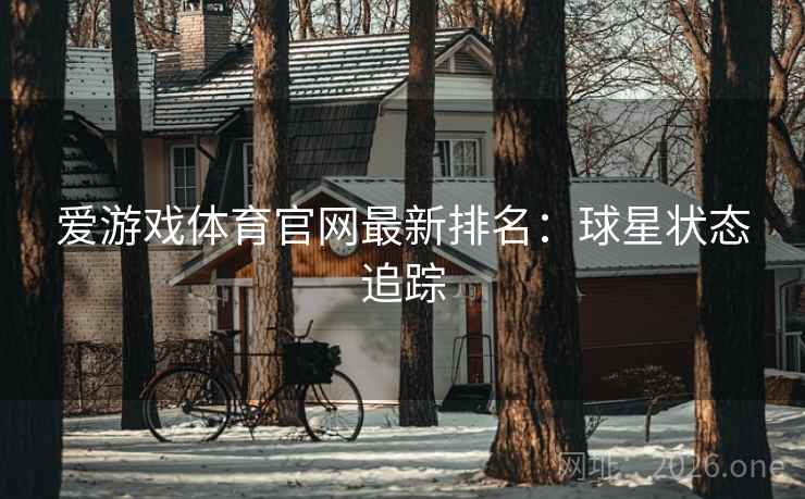 爱游戏体育官网最新排名：球星状态追踪